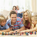 Miniatyrbild 3 av 4: 20 st Action Sets för Pojkar Mini Superhjältar Figurer Prydnader Leksaker Små Superhjälte Figurer Födelsedagstårta Dekoration Topper Tillbehör Db
