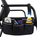Förvaringsväska för rullstol Svart Black