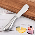 Miniatyrbillede 2 af 4: Sæt med 4 smørknive i rustfrit stål 13,5 cm