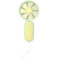 Pikkukuva 1 / 4: Mini Riippuva Köysi Pieni Tuuletin USB-lataus Sähkötuuletin Kannettava Hiljainen Kädessä Pidettävä Tuuletin (Keltainen) Yellow