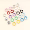 Miniatyrbilde 3 av 8: Trykknapper med verktøy 100 stk 9,5 mm MultiColor MultiColor