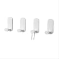 Thickened Cream Style Wall Hooks (4-pack)