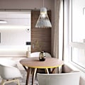 Miniatyrbillede 2 af 5: E27 Industriel Vintage Metal Badminton Pendellampe Retro Loftlampe Vintage Loftlampe Pendellampe Antik Lampe Pen