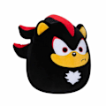Miniatyrbilde 3 av 3: 23 CM Sonic Squishmallows bamse - Supermyk og koselig klemmekos gave Black