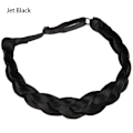 Miniatyrbilde 9 av 9: 1 stk Syntetisk Flettehår Fletter med Justerbar Belte Flettet Bohemisk Stil Kvinners Hårklipp 1B 1B Athree strand braid