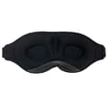 Comfortable Sleep Mask with Light Blocking and 3D Design Black Black
