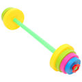 Miniatyrbild 3 av 11: 1 set/11 st Praktisk skivstång för barn Bodybuilding träningsutrustning Träning armmuskler Fitness för barn Gym Hem (lång modell)