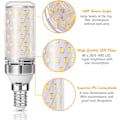 Pikkukuva 4 / 5: 4-pakkauksen E14 LED-lamppu 12W 1200lm Halogeeni-lampun vastine 100W 3000K Lämmin valkoinen AC220-240V Ei himmennettävissä
