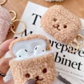 Miniatyrbild 4 av 5: Plushfodral för Airpods 1 2 med nyckelring