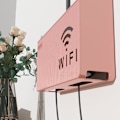 Miniatyrbilde 8 av 8: Trådløs Wifi Router Hylle Oppbevaringsboks Veggmontert ABS Organiz Light blue
