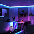 Pikkukuva 2 / 6: 3m LED-nauhavalot RGB:llä / Valonauha / LED-lista - USB Multicolor multifärg