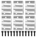 6-pak udskiftningsklinger til filamentkutter til Bambulab P1, X1 Series 3D-printere, forhindrer filamentstop, kompatibelt tilbehør