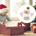 Miniatyrbillede 5 af 5: Tredelt vinterhue, tørklæde og handskesæt til børn, efterår og vinter enkelt-kugle babyhue Style-1 other-one-size