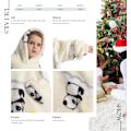 Miniatyrbild 5 av 6: Unisex Fleece Hoodie, Vinter 2023 - Varma, Mjuka & Överstora Sherpa Hoodies - Bärbar Filt, Badrock, Nattklänning, Nattkläder, Pyjamas panda One size