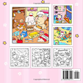 Miniatyrbillede 2 af 8: Farvelægningsbog til voksne og teenagere med super søde dyrefigurer med simple og nemme mønstre til afslapning Paperback Item 15: 52 pieces