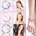 Miniatyrbilde 5 av 5: DIY-sett med Pandora Murano-perler til julegave 2022 - Sjarmerende perler til armbånd og halskjeder - Perfekt gave til kvinner og barn