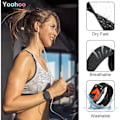 Pikkukuva 4 / 6: 3-pack kudottu Solo Loop -yhteensopiva Apple Watch -ranneke 40 mm 38 mm 41 mm naisille ja miehille - Säädettävä nylonranneke, joustava, urheiluranneke A A A 38/40/41mm