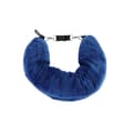 U-shaped Neck Pillow with Soft Velvet Cover Blue Blue