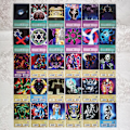 Miniatyrbild 6 av 6: 100 st Yu-Gi-Oh Anime-stilkort Magiker Obelisk DM Klassisk P 100 st En storlek 100 st 100Pcs One Size