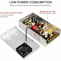 Miniatyrbilde 3 av 5: 480W 24V 20A AC/DC-omformer, vekselstrømforsyning, AC 110V/220V til DC 24V 20A, regulert universalstrømadapter