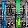 Miniatyrbilde 8 av 8: 4-pakks Ski-stropper / Skiholdere – Bærestropp for Ski 223