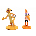 Miniatyrbillede 4 af 5: 12 stk Løvernes Garde Legetøj, Løvernes Konge Actionfigurer, Dyrekarakter Legetøj Mini Figur Sæt [HK]