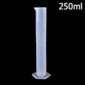 Miniatyrbillede 1 af 5: 10/25/50/100/250ML Plastik Målecylinder Laboratorie Test G 250 mL