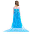 Pikkukuva 6 / 7: Elsa prinsessamekko + 4 lisätarviketta Sininen Blue 150 cm