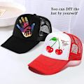 Pikkukuva 4 / 4: 10 kpl Sublimointi Mesh Baseballlippis - Unisex Trucker-lippis Miehille ja Naisille - Kevyt ja Hengittävä