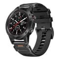 26 mm kellon ranneke Garmin Fenix 3/5/5X/6X/7X musta Black