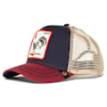 Miniatyrbilde 1 av 5: Truckerhatt for menn - Mesh Baseball Snapback Cap - The Farm Style-1 other-one-size