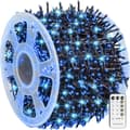 Ljusslingor för utomhusbruk, 1000 LED 100 meter, Plug-in-modell Blue_MGF Blue 1000 LED