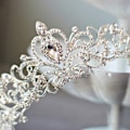 Miniatyrbilde 7 av 7: Makone tiara krystallkrone med strasskam for brudekrone, bryllup, ball, skjønnhetskonkurranse, prinsessefester, bryllupstiara, tiara barn, prinsesse