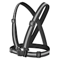 Miniatyrbilde 2 av 7: 2-pak - Refleksvest for voksne og barn / Refleksvest - Svart Black one size