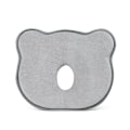 Miniatyrbillede 2 af 5: Babypude 3D Memory Foam - Spædbarnspude til at forhindre fladt hoved - Toddler Sleep Head Support Pude til bilstol og barnevogn Grå