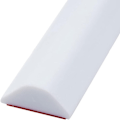 Miniatyrbillede 1 af 10: Brusekarms Vandbarriere Beskyttelse HVID 150CM Hvid White 150cm