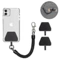 Mobiltelefon Lanyard Tether Med Patch, Universell Smartphone Handledsrem, Inklusive 1 st Telefonkedja Sladd Och 2 st Telefon Tether Flikar_MGF