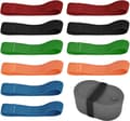 10 matlådeband – fästband för bentolådor, elastiska spännband – för kontor, picknick, camping
