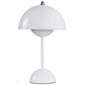 Miniatyrbillede 2 af 6: Dæmpbar Ledningsfri Bordlampe 3-Vejs Ledningsfri Lampe Til Læsning, Natlys White