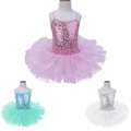 Miniatyrbild 2 av 4: iEFiEL Barnklänning Flickor Balettklänning Baby Barn Cosplay Tutu Blomklänning Tyll Danskläder Ballerina Fé Kostymer 4XL (10-12 År) 4XL (10-12 Years) White