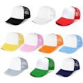 Pikkukuva 1 / 4: 10 kpl Sublimointi Mesh Baseballlippis - Unisex Trucker-lippis Miehille ja Naisille - Kevyt ja Hengittävä