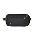 Waist Bag with RFID Blocking for Travel Black Black