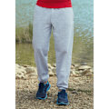 Miniatyrbillede 4 af 4: Fruit Of The Loom Mænds Joggingbukser/Svedbukser Elastiske Manchetter Heather Grey Heather Grey Heather Grey Heather Grey S