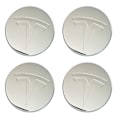 Pikkukuva 3 / 7: 4-pakkaus - Tesla Keskihatut / Vannekeskusmerkit - Auto 77 Silver