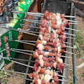 Miniatyrbillede 7 af 8: 20x Grillspyd i rustfrit stål, grillspyd i rustfrit stål, Schampura, rustfrie grillspyd, 35 cm