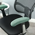 Miniatyrbillede 1 af 8: Kontor Computer Stol Arm Armlæn Slipcovers Betræk Puder Flexib Green one size
