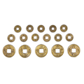 Miniatyrbilde 3 av 8: 50 stk Tradisjonelle Feng Shui-mynter Fortune Lucky Wealth-smykker A 25mm