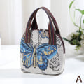 Pikkukuva 1 / 8: Kudotut laukut naisille Olkalaukku Retro Casual Tote Käsilaukut Et A A
