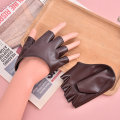 Pikkukuva 1 / 8: Pu-nahkainen sormeton käsine Goth Punk Rockille Lolita Harajuku Brown One Size