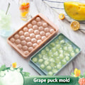 Pikkukuva 2 / 5: Muoviset molds Jääkaukalo 18/33 Ristiä 3D Pyöreä Jäämuotit Molds P A2